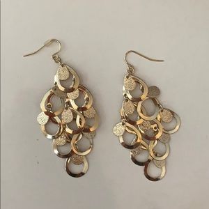 Gold Dangle Earrings